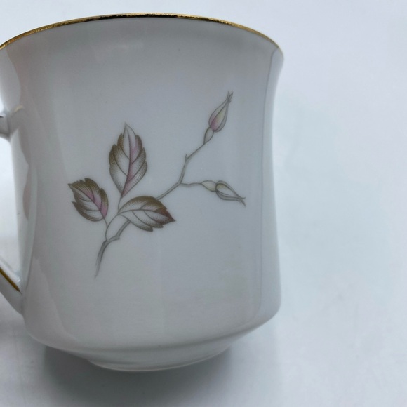 Johann Haviland Bavaria Germany Sweetheart Rose Teacup Coffee Mug Gold Trim - Picture 5 of 6